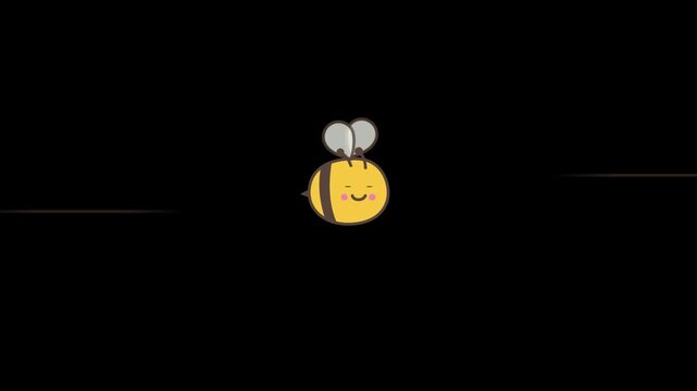 bee flying