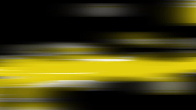 ast Yellow and Black Abstract Horizontal Speed Lines Loop Background