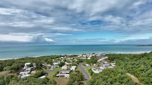 Spectacular aerial footage of Greenhill Illilbie Queensland, Australia