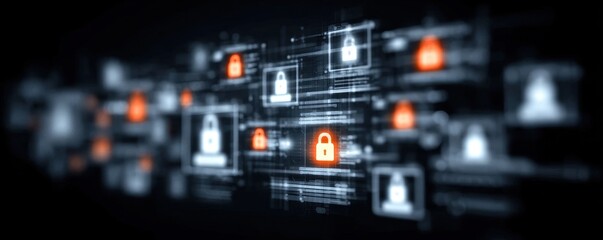 Fototapeta premium To ensure safety and security the portal uses identity authentication and privacy protection with real time verification for every user across the globe.