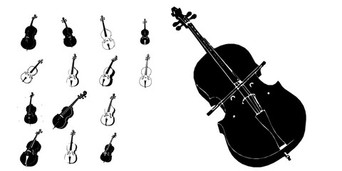 Cello Instrument Icon © PRO_ED