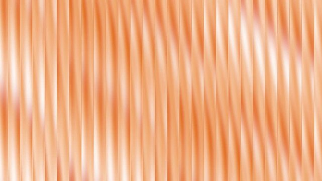 Abstract orange background with vertical wavy lines and soft light gradients, modern texture for design, wallpaper, or presentation backdrop