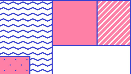 Fototapeta premium Minimal Pastel Shape Background