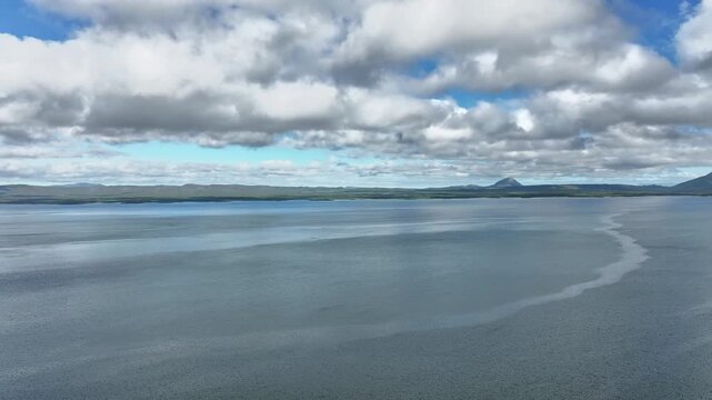 Spectacular Aerial footage of Proserpine Dam Queensland Australia