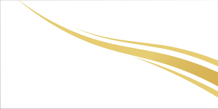 Abstract luxury gold wave geometric background with layered wavy shapes. Elegant modern soft golden backdrop with overlapping s