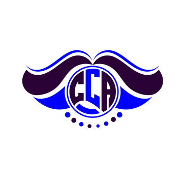 CCA letter logo creative design. CCA unique design