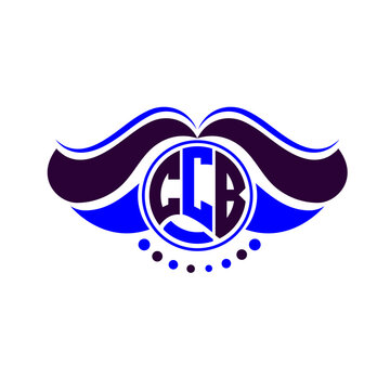 CCB letter logo creative design. CCB unique design
