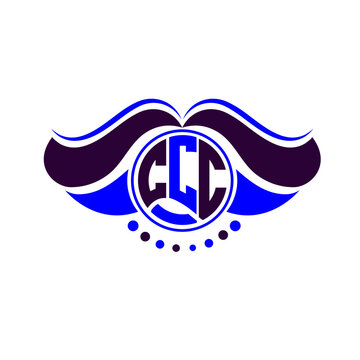 CCC letter logo creative design. CCC unique design