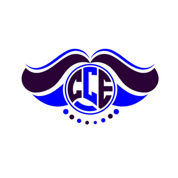 CCE letter logo creative design. CCE unique design