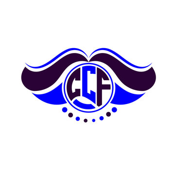 CCF letter logo creative design. CCF unique design