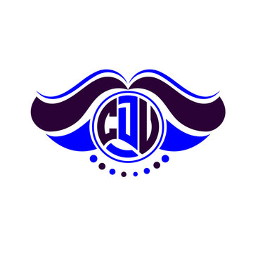 CDU letter logo creative design. CDU unique design