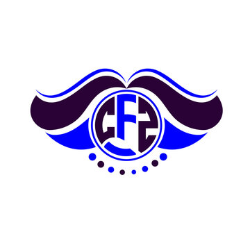 CFZ letter logo creative design. CFZ unique design