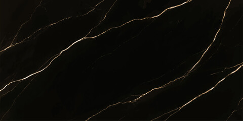 Abstract Black and Gold Veins: A striking abstract pattern featuring deep black with elegant golden veins, creating a luxurious and sophisticated visual texture. © Pixel Art