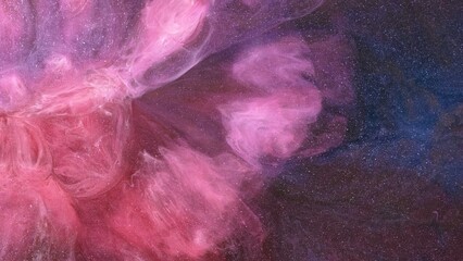Exploring the world of alcohol ink and abstract video art through colorful swirls and patterns © Mari Dein
