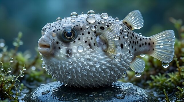 tropical fish in aquarium