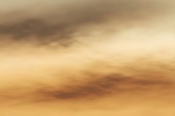 Fototapeta premium Soft Abstract Gradient Brown Golden Beige Warm Tones Cloud Texture Atmospheric Background Mood Board