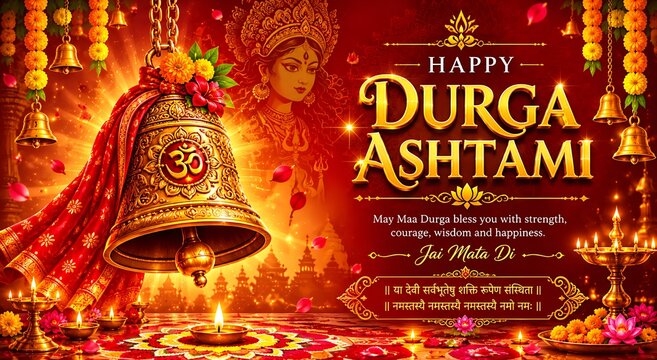 Godess Durga on Maha Navratri, Navadurga, Durga Puja, Sharad Navratri,  Jyeshtha Shukla Ashtami/Masik Durga Ashtami, Mahanavami, Vijayadashami,
Dussehra, Durga/Mahakali/Jagadamba,  Bhavani