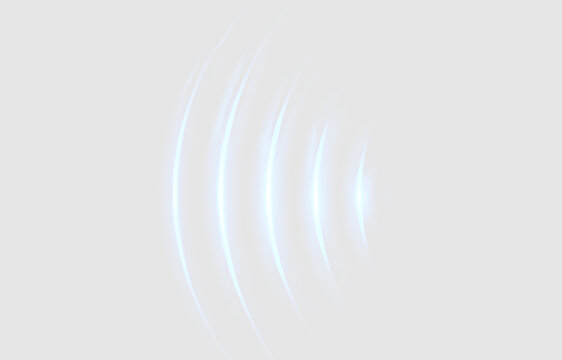Technology sound signal png with circular wave pattern, loudspeaker vibration effect, concentric radar rings, audio music equalizer and digital abstract background.