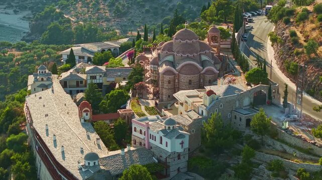 Holy Monastery of the Archangel Michael, Thasos, Greece