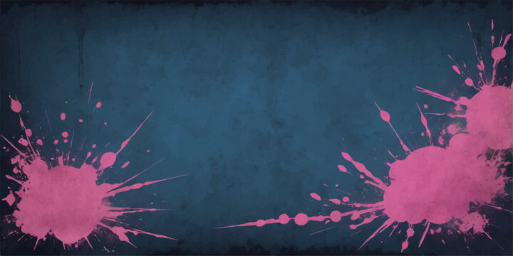A vibrant grunge background featuring a red ink splat explosion that resembles a festive firework dandelion star design for a colorful holiday celebration illustration