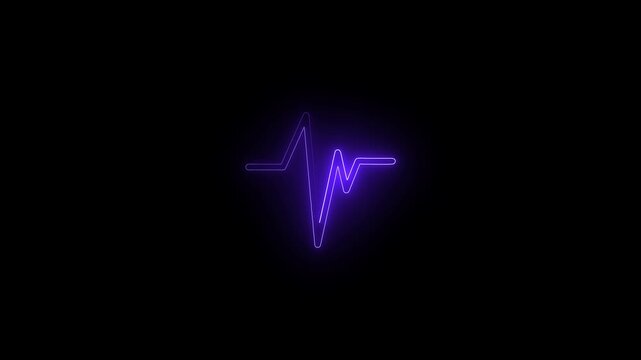 High-Definition Pulse Rate and Heartbeat Icon Animation: Smooth Transitions for Health Apps, Medical Presentations, and Wellness Platforms
