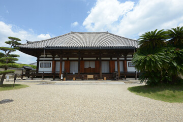 Obraz premium 法華寺 本堂 奈良市法華寺町