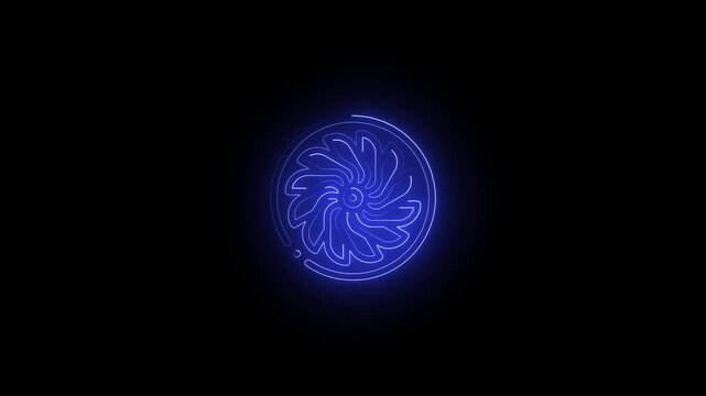 Fiery Phoenix Rising Against a Dark Background