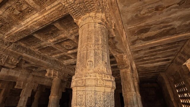Airavatesvara Temple is a Hindu temple of Chola architecture located in Darasuram, Kumbakonam, Thanjavur, South India, Tamil Nadu. UNESCO World Heritage Site. archaeological monument. King Rajaraja.