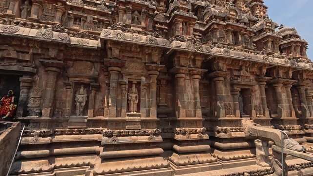 Airavatesvara Temple is a Hindu temple of Chola architecture located in Darasuram, Kumbakonam, Thanjavur, South India, Tamil Nadu. UNESCO World Heritage Site. archaeological monument. King Rajaraja.