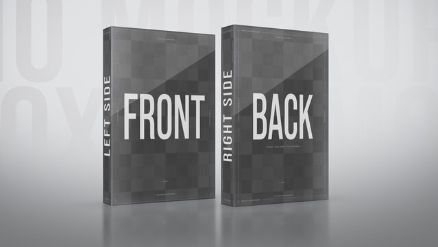 Box Front and Back Mockup
