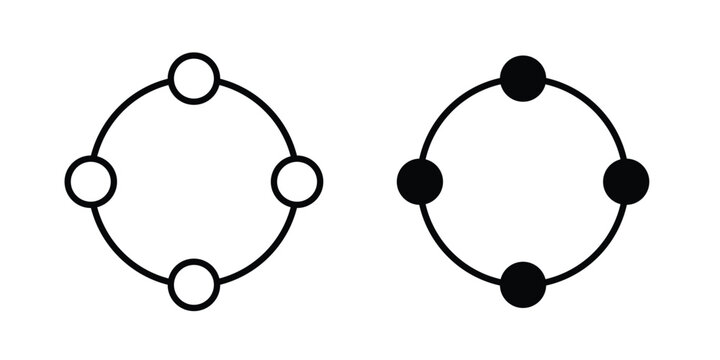 Adaptation icon for web and app design, design element.