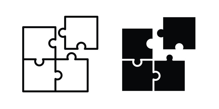Problem solving icon for web and app design, design element.