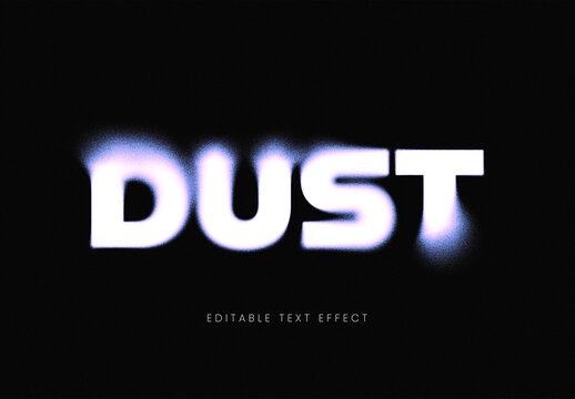 Fade Dust Text Effect