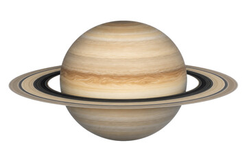 Saturn planet with prominent rings, a gas giant in our solar system © Sapphire