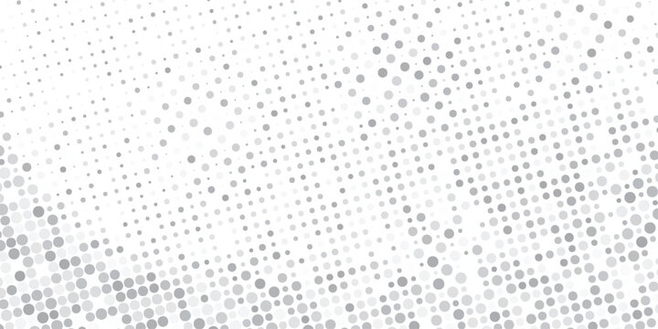 ModernTransparent Vector Gradient Blue Color Halftone Staggered Dots Background design