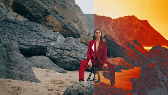 Premium Overlays Hyper Thermal 1 &ndash; Thermal Vision Effects, Heat Map Overlays and Futuristic Infrared Visual Styles for Cinematic Video Editing