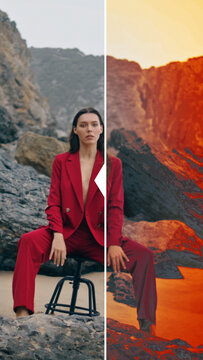 Premium Overlays Hyper Thermal 1 &ndash; Thermal Vision Effects, Heat Map Overlays and Futuristic Infrared Visual Styles for Cinematic Video Editing