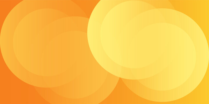 abstract orange circular background. Dynamic sound wave. Design element. Vector illustration