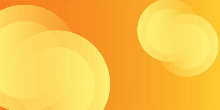 abstract orange circular background. Dynamic sound wave. Design element. Vector illustration