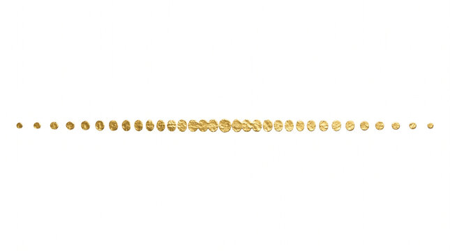 Golden beads, shiny gold dots, decorative elements, luxury texture