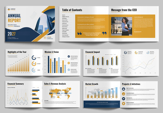 Professional Company Performance Report