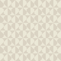 Beige and cream geo abstract  - wallpaper, fabric, home décor, pattern © Aniqa Create