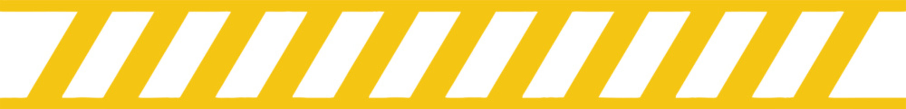 Chevron Stripes Icon in Flat Yellow and White, Diagonal Repeating Pattern for Design Backgrounds and Branding