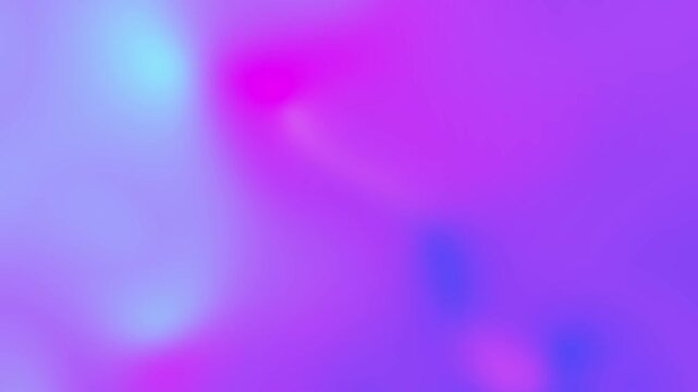 Abstract colorful neon gradient motion background with smooth blue purple pink fluid blend, soft glow blur, elegant particle, seamless looping presentation and packshot wallpaper animation 4K