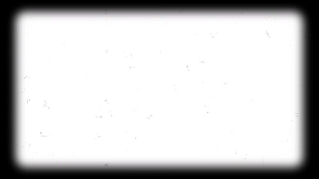 Vintage real hard 8 mm film frame texture with dust and grain