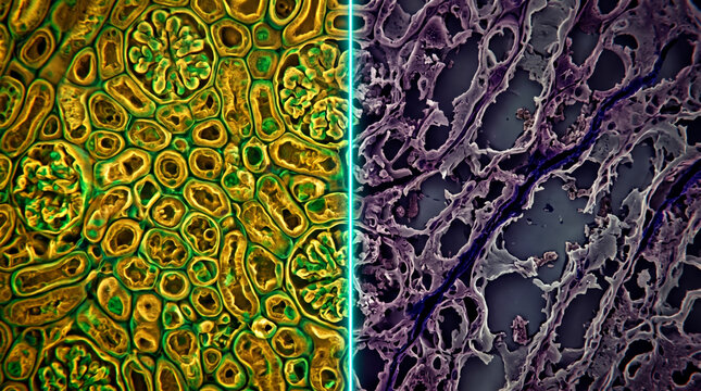 Microscopic Kidney Structures