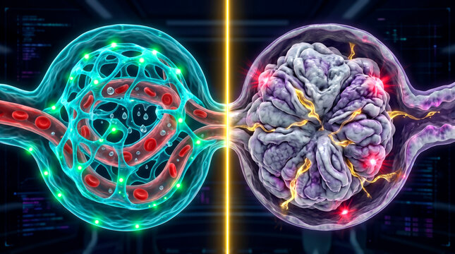 Healthy vs Diseased Glomerulus