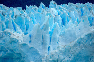Obraz premium ice detail of Spegazzini glacier argentina view huge panorama