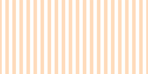 Fototapeta premium Light Orange and White vertical stripes pattern background,wallpaper,vector illustration,seamless striped backdrop.