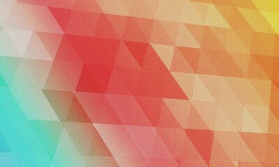 Obraz premium Abstract colorful geometric bright background hexagonal crystal diamond light futuristic glossy mosaic wallpaper graphic gradient digital